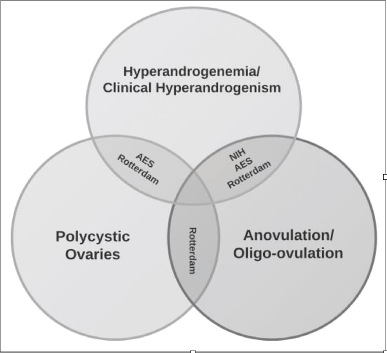 3 main components of PCOS
