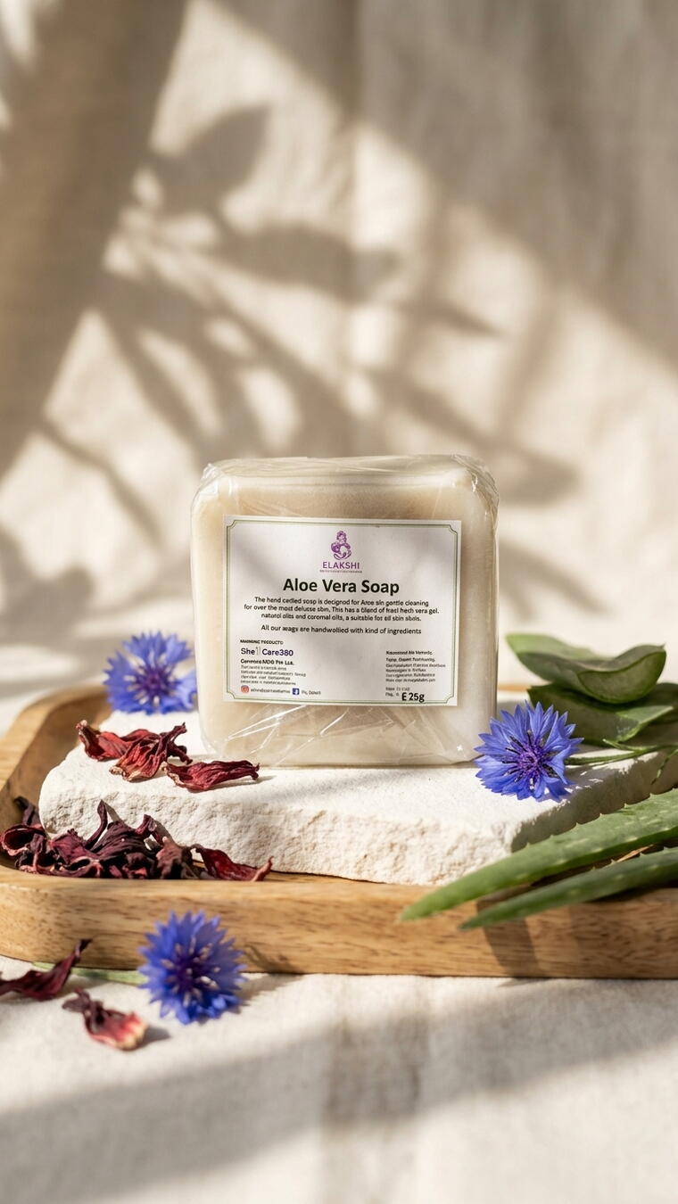 Matcha Herbal Bath Soap - Image 3